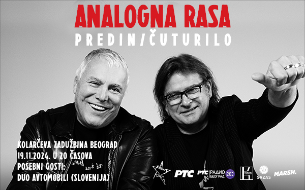 Analogna rasa, Concert Hall, 19th of November 2024.